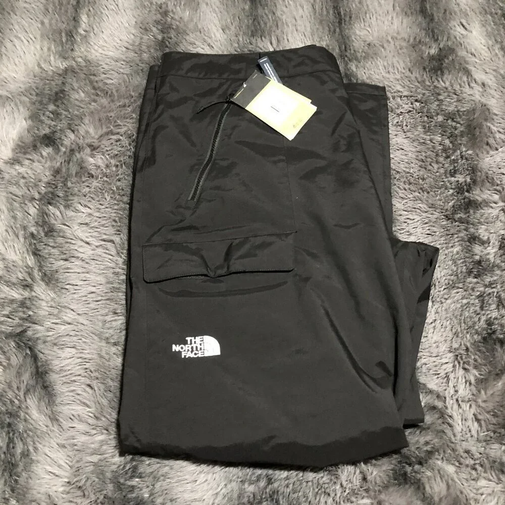 The North Face Slashback Cargo Ski Waterproof Snow Pants Mens XXL Black New